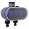 vidaXL Elektrische Irrigatie watertimer (2 uitgangen)