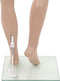 vidaXL - Etalagepop - sexy - vrouw - met - glazen - voet - 180 - cm - beige