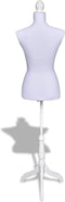 vidaXL - Etalagepop - torso - vrouw - zwart