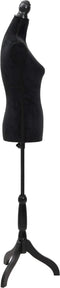 vidaXL - Etalagepop - torso - vrouw - zwart
