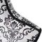vidaXL - Etalagepop - torso - vrouw - zwart - wit