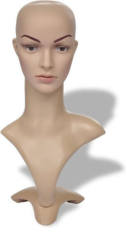 vidaXL - Etalagepop - vrouw - hoofd - A