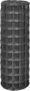 vidaXL - Euro - hek - 10x0,8 - m - staal - grijs