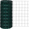 vidaXL - Euro - hek - 10x0,8 - m - staal - groen