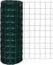vidaXL - Euro - hek - 10x1,0 - m - staal - groen