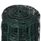 vidaXL - Euro - hek - 10x1,0 - m - staal - groen