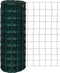 vidaXL - Euro - hek - 10x1,0 - m - staal - groen