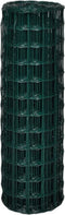 vidaXL - Euro - hek - 10x1,2 - m - staal - groen