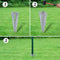 vidaXL - Euro - hek - 10x1,2 - m - staal - groen