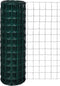 vidaXL - Euro - hek - 10x1,2 - m - staal - groen