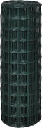 vidaXL - Euro - hek - 10x1,5 - m - staal - groen