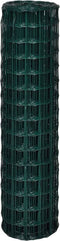 vidaXL - Euro - hek - 10x1,5 - m - staal - groen