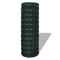 vidaXL - Euro - hek - 10x1,7 - m - staal - groen
