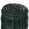vidaXL - Euro - hek - 10x1,7 - m - staal - groen