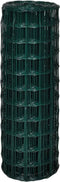 vidaXL - Euro - hek - 10x1,7 - m - staal - groen