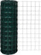 vidaXL - Euro - hek - 10x1,7 - m - staal - groen