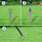 vidaXL - Euro - hek - 10x1 - m - staal - groen