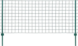 vidaXL - Euro - hek - 20x0,8 - m - staal - groen