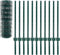 vidaXL - Euro - hek - 20x0,8 - m - staal - groen