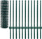 vidaXL - Euro - hek - 20x0,8 - m - staal - groen
