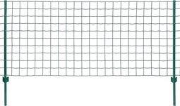 vidaXL - Euro - hek - 20x1,2 - m - staal - groen