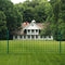 vidaXL - Euro - hek - 20x1,2 - m - staal - groen