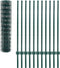 vidaXL - Euro - hek - 20x1,2 - m - staal - groen