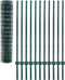 vidaXL - Euro - hek - 20x1,2 - m - staal - groen