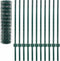 vidaXL - Euro - hek - 20x1 - m - staal - groen