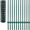 vidaXL - Euro - hek - 20x1 - m - staal - groen