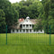 vidaXL - Euro - hek - 20x1 - m - staal - groen