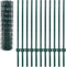 vidaXL - Euro - hek - 20x1 - m - staal - groen