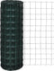 vidaXL - Euro - hek - 25x0,8 - m - staal - groen