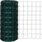 vidaXL - Euro - hek - 25x0,8 - m - staal - groen
