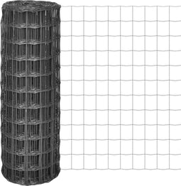 vidaXL - Euro - hek - 25x1,0 - m - staal - groen
