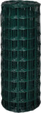 vidaXL - Euro - hek - 25x1,0 - m - staal - groen
