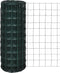 vidaXL - Euro - hek - 25x1,0 - m - staal - groen