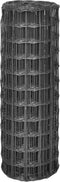 vidaXL - Euro - hek - 25x1,2 - m - staal - grijs
