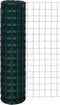 vidaXL - Euro - hek - 25x1,5 - m - staal - groen