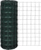 vidaXL - Euro - hek - 25x1,5 - m - staal - groen