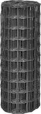 vidaXL - Euro - hek - 25x1 - m - staal - grijs