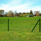 vidaXL - Eurohek - 10x0,8 - m - staal - groen