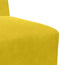 vidaXL - Fauteuil - 55 - cm - fluweel - geel