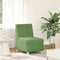 vidaXL - Fauteuil - 55 - cm - fluweel - lichtgroen