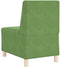 vidaXL - Fauteuil - 55 - cm - fluweel - lichtgroen