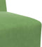 vidaXL - Fauteuil - 55 - cm - fluweel - lichtgroen