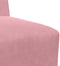 vidaXL - Fauteuil - 55 - cm - fluweel - roze