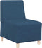 vidaXL - Fauteuil - 55 - cm - stof - blauw