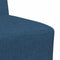vidaXL - Fauteuil - 55 - cm - stof - blauw