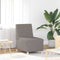 vidaXL - Fauteuil - 55 - cm - stof - taupe